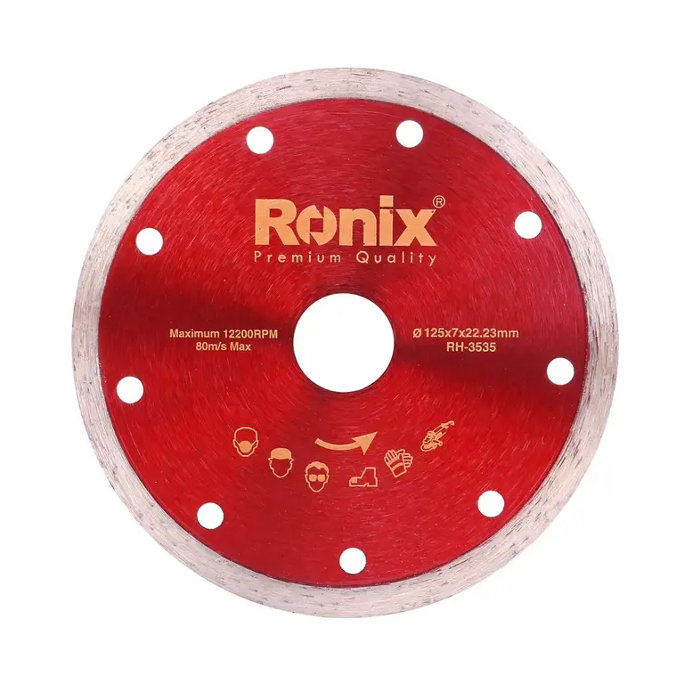 Disco De Corte Diamantado 125mm Ronix Rh-3535
